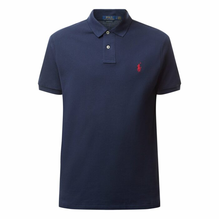 Basic Custom Fit Short Sleeve Polo Shirt