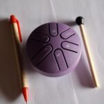 Ethereal Drum, A 3-inch 6-tones Steel Tongue Drum, Is Compact And Portable, Allowing People To Relieve Stress, Heal And Meditate. It Comes With Drumsticks And Music Notes. Eid Al-Adha Mubarak photo review