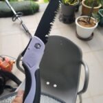 AIRAJ 1pc Industrial Grade Steel Folding Saw, Manual Cutting Tool with Anti-Slip Durable Handle, Three Specifications Available for Outdoor Use, Without Battery photo review