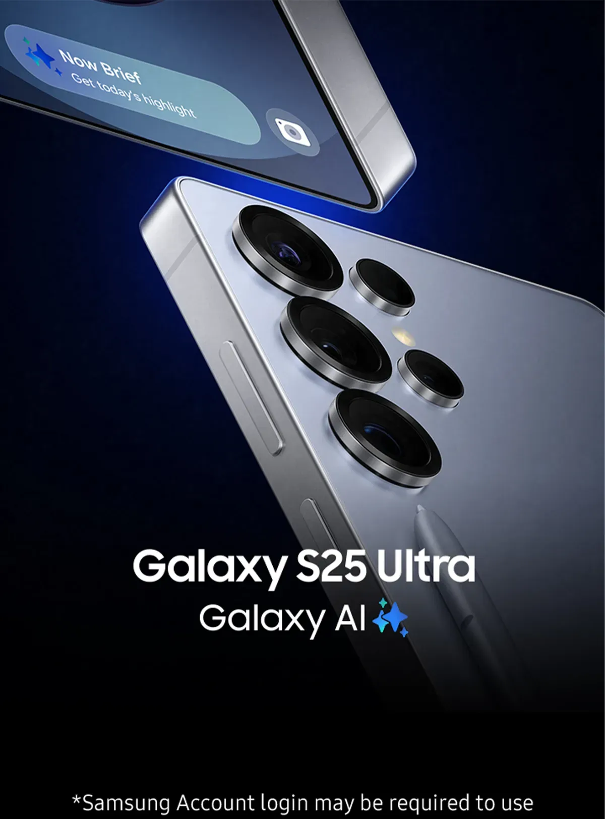 Samsung Galaxy S25 Ultra 5G AI Phone – Exclusive Maybank Amex Bonus Points | Secure Payment, Limit 1 Per Customer