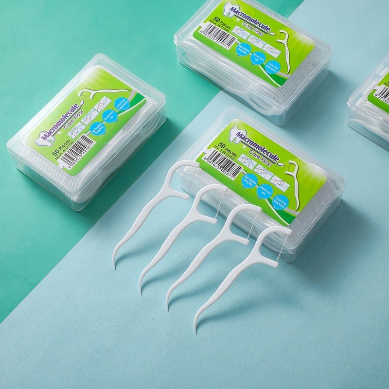 🦷 Clean Teeth Instantly! 500pcs Dental Floss Sticks – Malaysia Ready Stock 🇲🇾