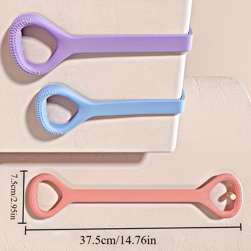 1pc ProFlex 8-Shaped Silicone Yoga Resistance Band - Universal Elastic Fitness Stretching Rope for Back, Waist, Arm Exercise - Ideal for Home, Gym, Outdoor Workouts